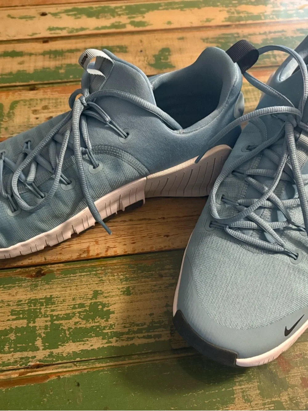 Men’s NIKE FREE METCON 6 Gym Shoes in Denim Blue - Size 12 LNWOT